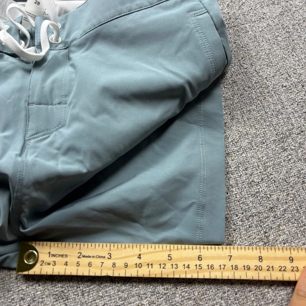 Rhone Board Shorts Mens 28 Trunks Blue Gray 7 Inseam Recycled Stretch